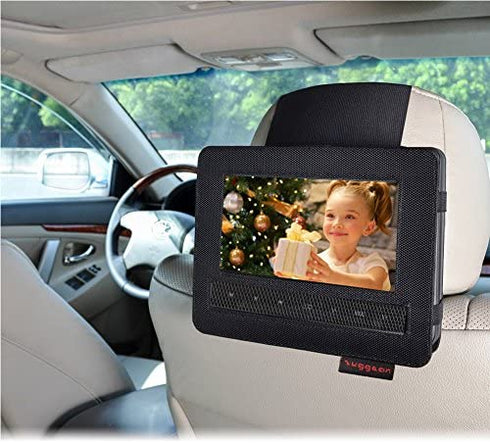 ZugGear DVD Player Headrest Mount Holder Portable DVD Player Mount Car Back seat Headrest Holder for Swivel & Flip Portable DVD Player 10 inch to10.5 inch