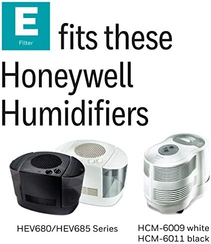 Honeywell HC14PF1 Replacement Wicking Filter E, 1 pack, white