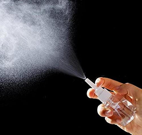 6PCS 15ML Empty Brown Glass Sprayer Nasal Bottle Empty Travel Refillable Aromatherapy Perfume Bottles For Cosmetic Nasal Irrigation Spray Saline Water Applications