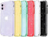 JJGoo Compatible with iPhone 11 Case, Clear Glitter Sparkle Bling Anti-Scratch Shockproof Protective Flexible Phone Cases Cute Slim Thin Bumper Cover for Women Girls (6.1 inch) 2019