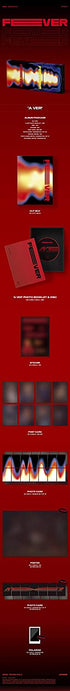 ATEEZ Zero : Fever Part.2 6th Mini Album Random Version CD+1p Poster+96p Booklet+1p Sticker+8p Postcard+1p PhotoCard+Message PhotoCard Set+Tracking Kpop Sealed