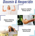 Diosmin Hesperidin 1000mg Per Serving – 180 Capsules – 90 Day Supply - Diosmin and Hesperidin Supplement – Helps to Support Healthy Circulation, Veins, Capillaries, and Lymphatic Drainage