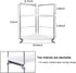 2-Tier Corner Storage Shelf Stackable Organizer for Cosmetics, Bathroom, Kitchen, Countertop, and Vanity, Silver