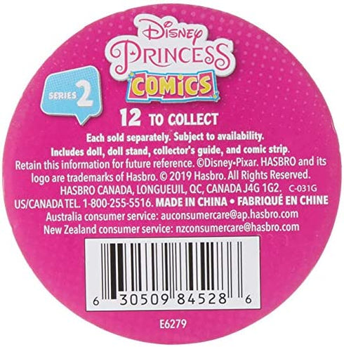 Disney Princess Comics 2" Collectible Dolls Series 1 To 5 (Series May Vary. Subject To Availability.)