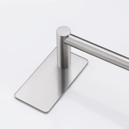 KES Adhesive Towel Bar 20-Inch Bathroom Towel Holder No Drill Stick on Towel Hanger Contemporary Style Wall Mount SUS 304 Stainless Steel Brushed Finish, A7000S50B-2