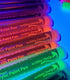 14 Pack Neon UV Fluorescent Acrylic Paint Pens, Double Pack of Both Extra Fine and Medium Tip Paint Markers, for Rock Painting, Mug, Ceramic, Glass, and More, Water Based Non-Toxic and No Odor