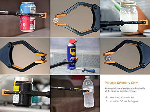 EZPIK® 26" Foldable Small Grabber Reacher Tool - Trash Picker Grabber Reacher Tool Heavy Duty - Short Reacher Grabber Pickup Tool for Elderly