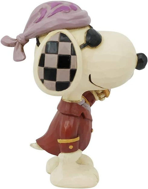 Enesco Peanuts by Jim Shore Mini Snoopy Pirate Figurine