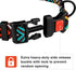CollarDirect Purple Geometric Dog Collar, Pet Collar for Small Medium Large Dogs or Puppies with Quick Release Buckle, Yellow Orange Pattern, Adjustable Nylon (Teal, Neck Fit 10"-13")