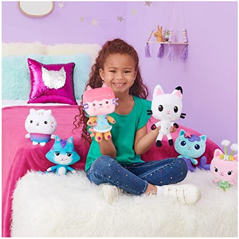 Gabby’s Dollhouse, 7-inch Kitty Fairy Purr-ific Plush , Kids Toys for Ages 3 and up