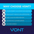 Vont 'Aura' LED Night Light (Plug-in) Super Smart Dusk to Dawn Sensor, Auto Night Lights Suitable for Bedroom, Bathroom, Toilet, Stairs, Kitchen, Hallway, Kids, Adults, Compact Nightlight (6 Pack)