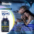 Melatonin 15 MG Per Capsule (240 Capsules) | All-Natural Sleeping Pills for Adults | Extra Strength Melatonin | Nighttime Sleep Aid | Natural Sleep Support Supplement | by TNVitamins
