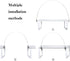 12ft Table Balloon Arch Kit,Adjustable Balloon Arch Stand Kit for Birthday Wedding Graduation Baby Shower Bachelor Christmas Party Supplies Decoration