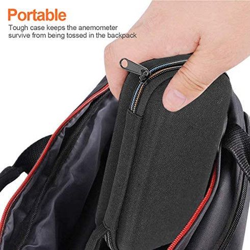 BTMETER Hard Travel Case Bag Protect BT-100 Series Handheld Anemometer