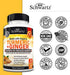 Organic Turmeric Curcumin and Ginger 95% Curcuminoids with BioPerine Black Pepper Extract for Ultra High Absorption and Potency - Natural Joint Support Supplement, Gluten-Free, Non-GMO, 60 Capsules