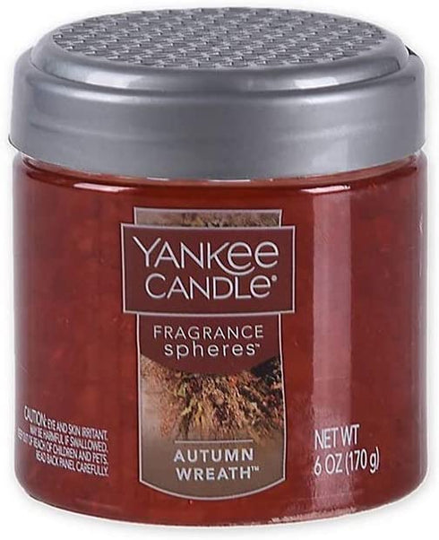 Yankee Candle Autumn Wreath Fragrance Spheres Odor Neutralizing Beads, Food & Spice Scent