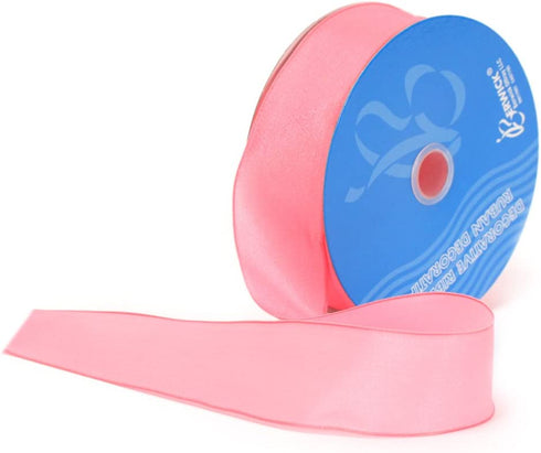 Berwick Wired Edge Princess Craft Ribbon, 1-1/2-Inch Wide by 50-Yard Spool, Azalea