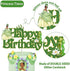 YCKens Happy Birthday Cake Topper for Tiana - The Princess Tiana and The Frog Cake Decorations Party Cake Decors for Girls (Double-sided)