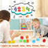 CPSYUB Toddler Toys, 18 Month Toys, Easter Eggs Gifts Toys for 1, 2, 3 Year Old Girls / Boys, Montessori Matching Eggs Educational Color & Shape Recognition Skills Learning Toys BPA Free (12 Eggs)