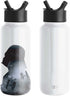 Simple Modern Star Wars Character Water Bottle with Straw Lid Vacuum Insulated Stainless Steel Metal Thermos | Reusable Leak Proof Flask for Gym, Travel, Sports | Summit Collection | 32oz Vader Nation