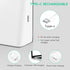 Portable Metal Desk Lamp, WINEES Eye-Caring Table Lamp, Minimalist Modern Touch Control Study Lamp, 3 Levels Brightness, 3W 4400mAh, Night light for Bedroom and Office Christmas Decorations