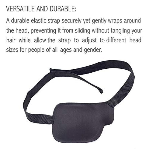 FCAROLYN 3D Eye Patch - Pack of 2 (Left Eye)