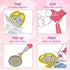 ORIENTAL CHERRY Arts and Crafts for Kids Ages 8-12 - Make Your Own GEM Keychains - 5D Diamond Painting by Numbers Art Kits Gifts for Girls Kids Toddler Ages 3-5 4-6 6-8