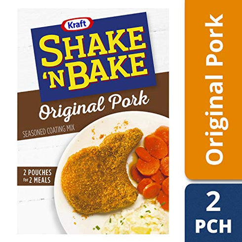 Shake 'N Bake Original Pork Seasoned Coating Mix (2 ct Packets)