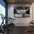 Banger Flags Banger - Original Arnold Schwarzenegger Conquer Motivational Inspirational Office Gym Wall Decor Design on a 3X5 Feet Flag with 4 Grommets for Easy Hanging. Authentic