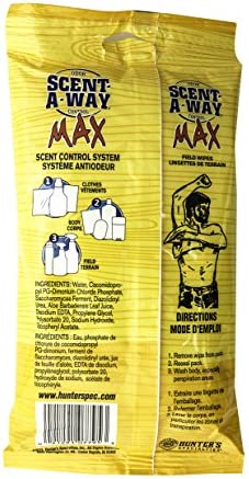 Hunters Specialties Scent-A-Way Field Wipes (24 Pack)