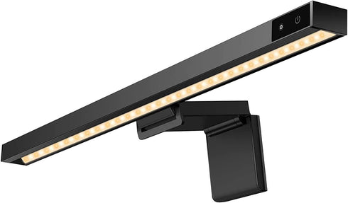 Engilen Computer Monitor Light, Screen Light Bar e-Reading LED Task Lamp, 3 Color Modes LED Lights with Hue Adjustment Features, No Screen Glare, Matte Black USB Powered Office Lamp