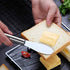 VANRA Wide Butter Spreader Knife Set 4-Piece Stainless Steel Cheese Knife Serrated Edge Sandwich Condiment Jam Bread Cream Knives 7.8-inch