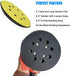 5" Hook and Loop Sander Pad for Milwaukee 6021-21, 6034-21 Random Orbit Sanders - Replacement for Pad Part Number 51-36-7100 - with Extra Hard Backing