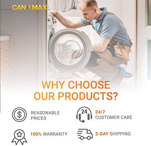 AGM73610701 Washer Magnetic Door Plunger Premium Replacement Part by Canamax - Compatible with LG Kenmore Washers - Replaces AP5331994, AGM73610702, MEG61961401