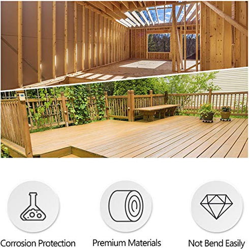 KURUI Hanging Nails and Wood Screws Assorted Kit 256PCS, 110 Philips Flat Head Screws and 146 Picture Hanging Nails, 6 Sizes Small Nails and Small Screws Assortment with Organizer Box