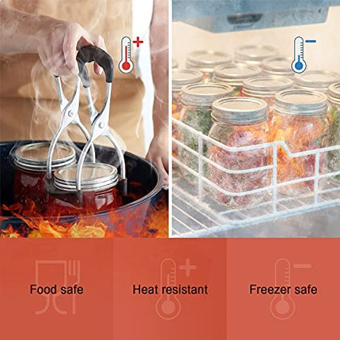 Upgrade 50Pcs Canning Lids Regular Mouth, Canning Jar Lids, Split-type Mason Jar Lids for kerr and Ball Canning Jars, BPA Free Food Grade Material Jar Lids (2.75in Lids) …
