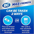 BC Max Strength Fast Pain Relief Powder, Lemonade Flavor Dissolve Packs, 4 Individual Packets, 6 Pack