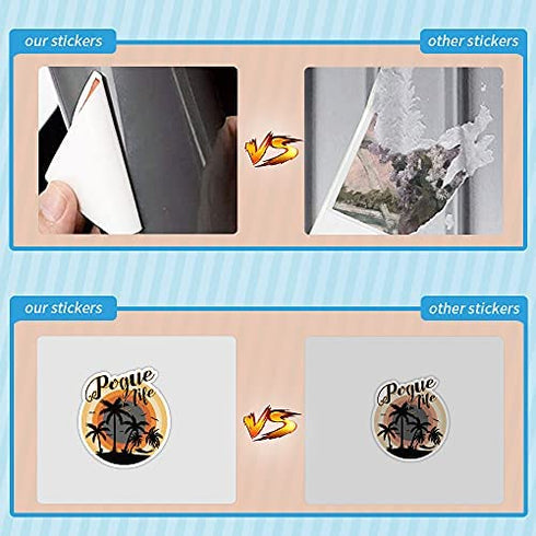 Outer Ban_ks Vinyl Stickers 101 Pcs Party Supplies Vinyl Waterproof Sticker Aesthetic Stickers Mobile Phone Stickers for Phone Case Laptop Water Decoration(Outer Ban_ks Tv)