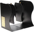Md Trade Bookends Metal Iron Adjustable Books Holder Stand Desk Heavy Duty Nonskid Bookend, Black