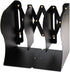 Md Trade Bookends Metal Iron Adjustable Books Holder Stand Desk Heavy Duty Nonskid Bookend, Black