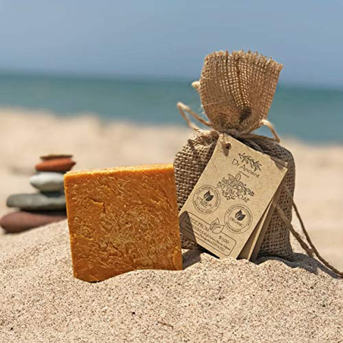 Dr.Ancient Wild Pistacia Bittim Soap Bar Organic Natural Vegan Traditional Handmade Antique - No Chemicals, Pure Natural Soaps!