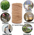 Jute Twine 328 Feet 2.5mm 4Ply Heavy Duty Natural Jute Rope String for Home Gardening Plant Picture Hanger Industrial Packing String for Gifts Presents Mason Jars Wedding Decorations Crafts