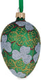 BestPysanky 1902 Clover Leaf Royal Egg Glass Christmas Ornament
