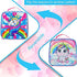 Unicorn Lunch Box, Girls Insulated Bag, Kids Reversible Sequin Flip Color Change
