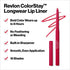 Lip Liner by Revlon, Colorstay Face Makeup with Built-in-Sharpener, Longwear Rich Lip Colors, Smooth Application, 665 Plum