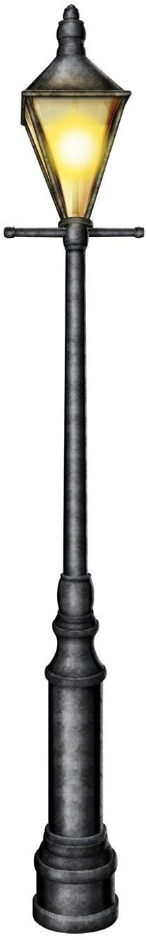Beistle Cardstock Jointed Lamppost, 6-Feet