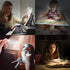 LUXSWAY Rechargeable Book Light for Reading, 3 Brightness Levels, Portable Reading Lamp for Books Clip-on, Eye Care Book Light for Kid with Flexible Neck, Bookmark Light for Adult Bookworm -Pink