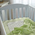 American Baby Company 30 X 40 - Soft 100% Natural Cotton Thermal/Waffle Swaddle Blanket, Celery, Soft Breathable, for Boys and Girls