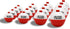16 Fishing Bobbers for Fishing Assortment Large Bobbers & Small Bobbers – Fish Bobbers Red and White – Floats Fishing Floats and Bobbers – 16 Bobber for Fishing Bobbers Red and White– Fishing Bobbers