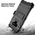Leptech Kickstand Series Compatible with Samsung Galaxy Note 9 Case / SM-N960U Case (Black)